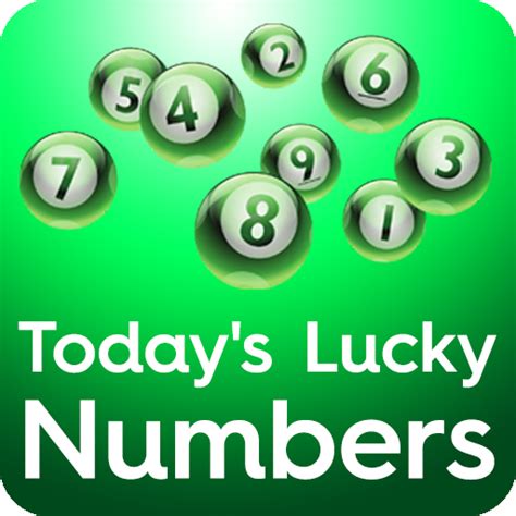 lucky numbers for lotto today